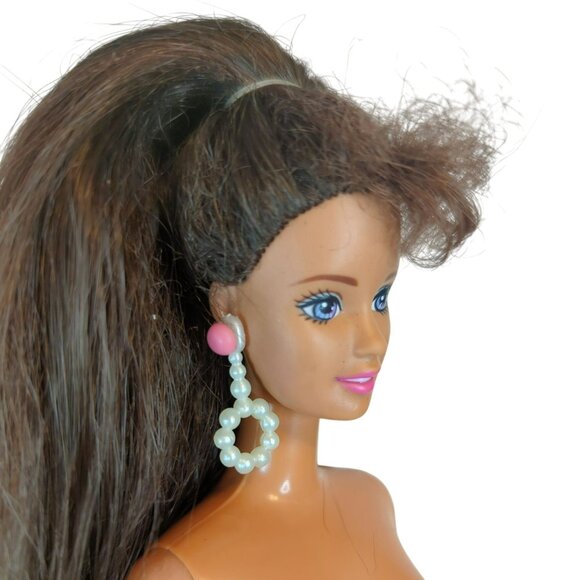 Vintage Barbie 1997 Pearl Beach Teresa Doll Nude Brunette 90s - Picture 2 of 6
